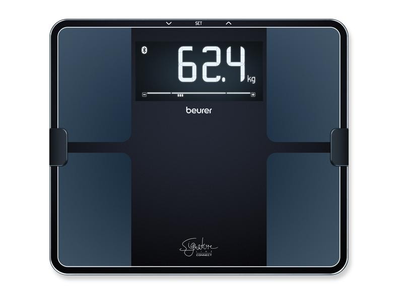 Beurer Körperanalysewaage BF 915 Signature Line, Blau; Schw Diagnosewaage