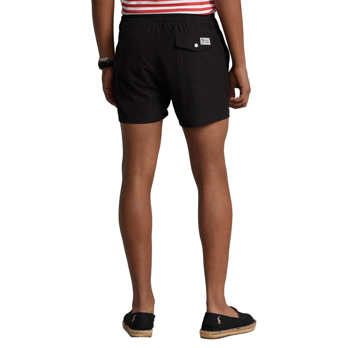 POLO RALPH LAUREN<br>Calções de banho lisos