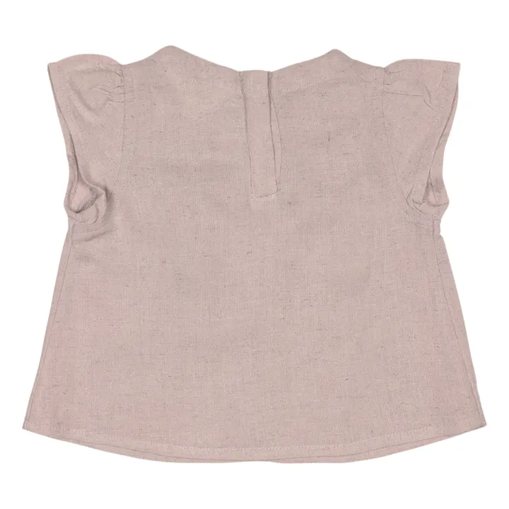 Baje Studio Blouse Delan Brodée | Lilas