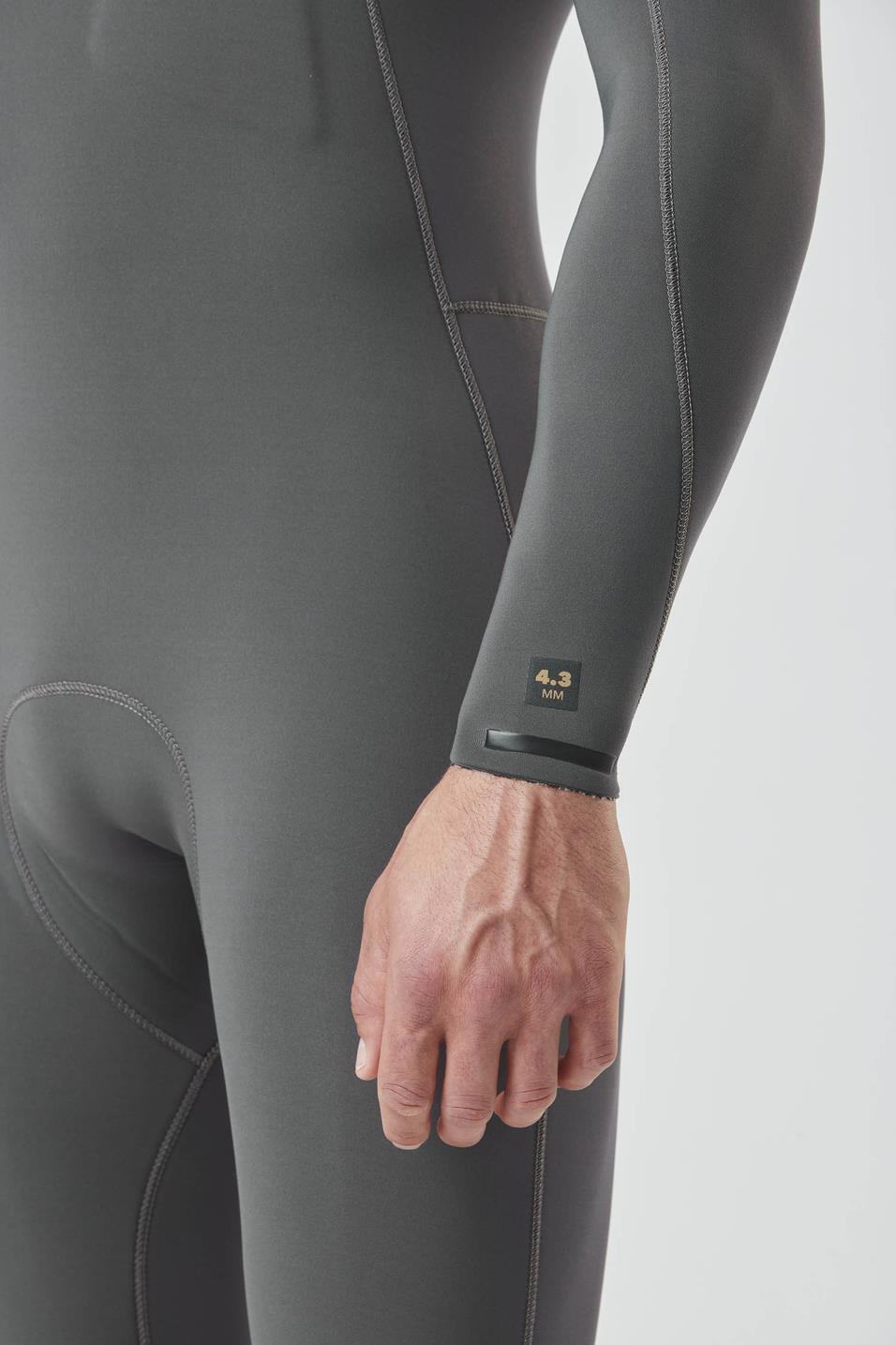 Picture EQUATION 4/3 FRONT ZIP Charcoal