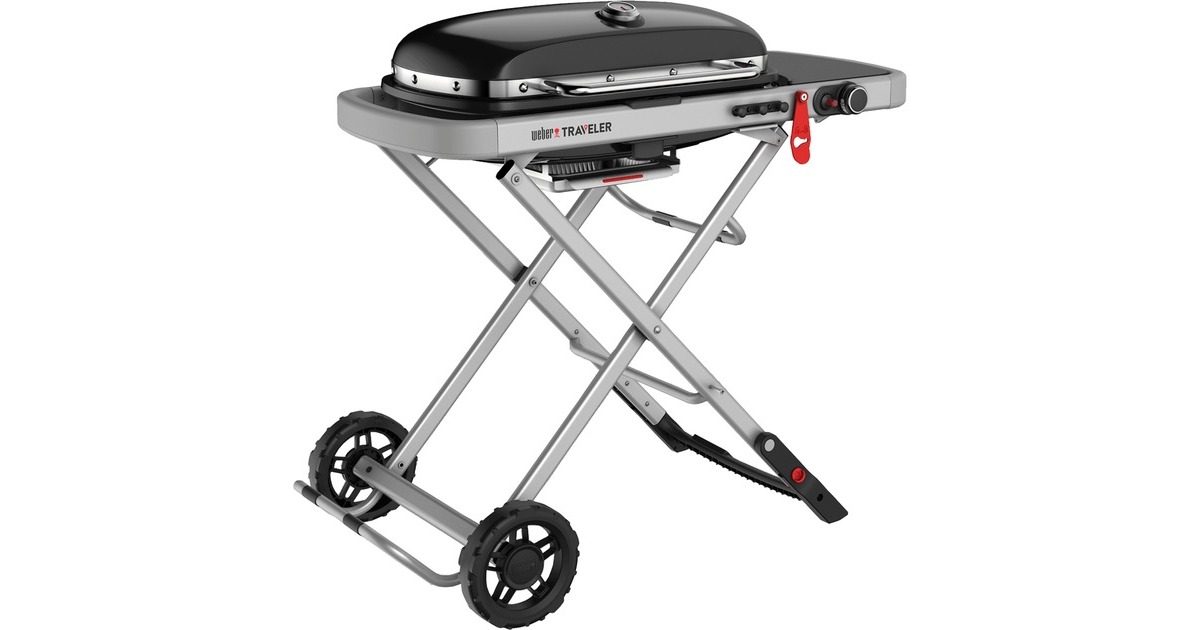 WeberTraveler Gasbarbecue  (Zwart)