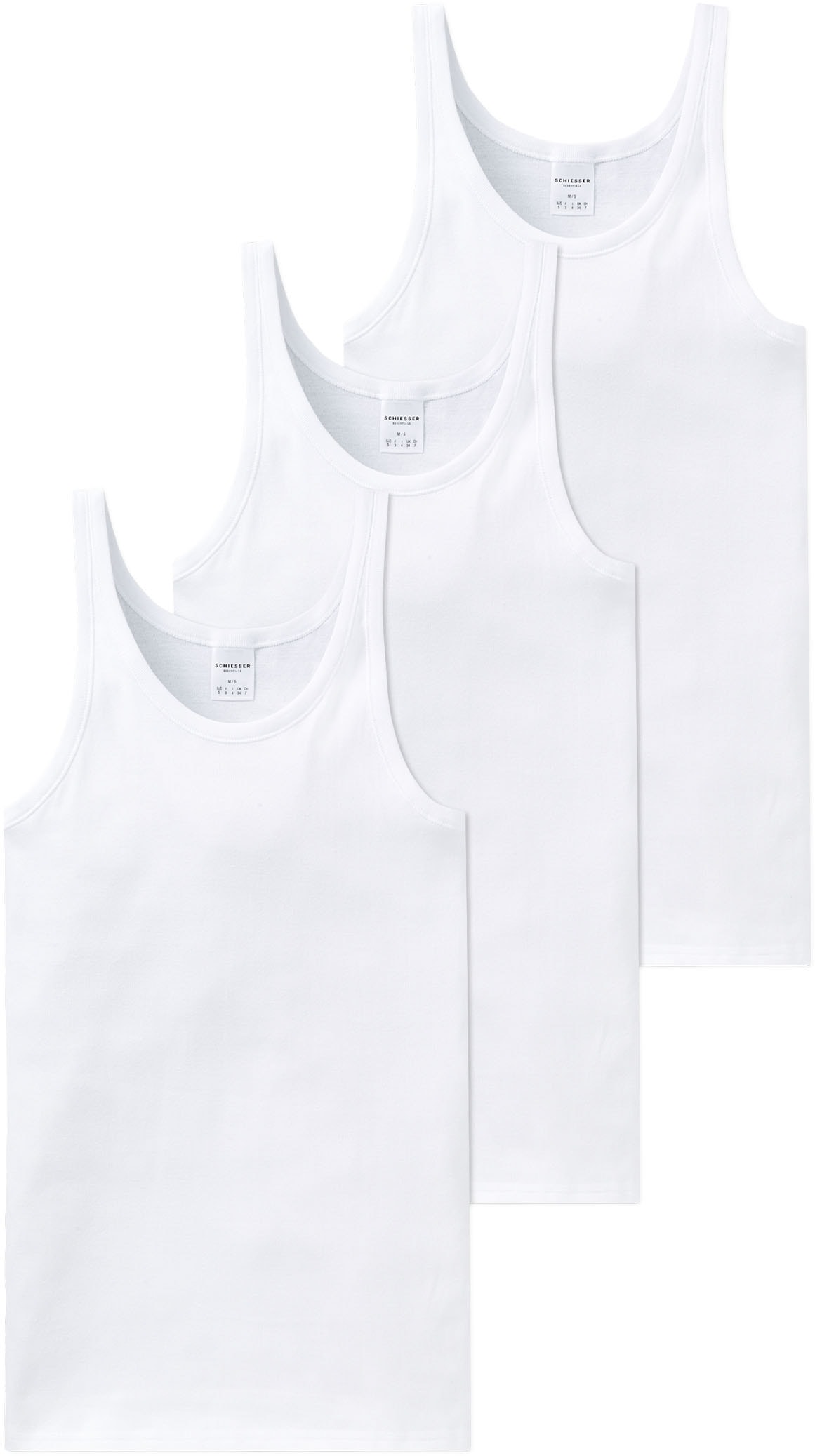 Schiesser Unterhemd »Original Classics«, mit Markenlabel