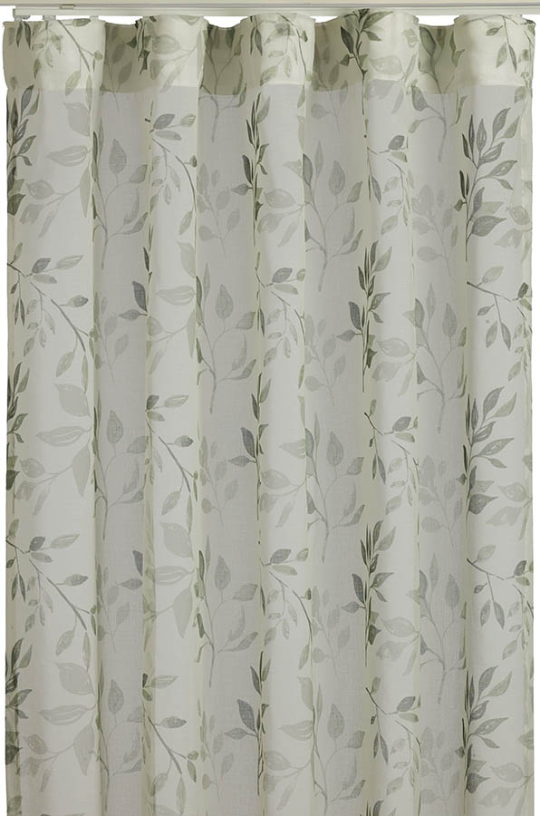 Leopold gardin 135x160 grønn