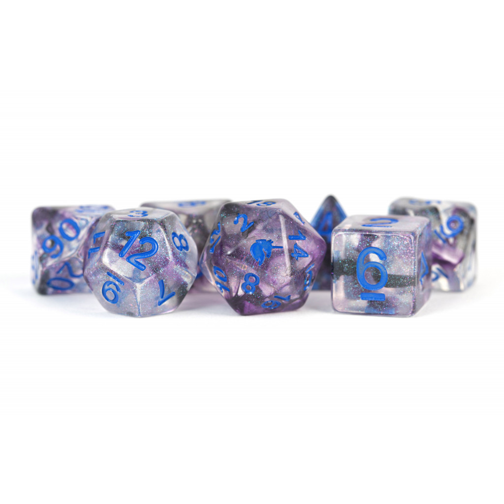 Set de 7 Dés JDR - Licorne