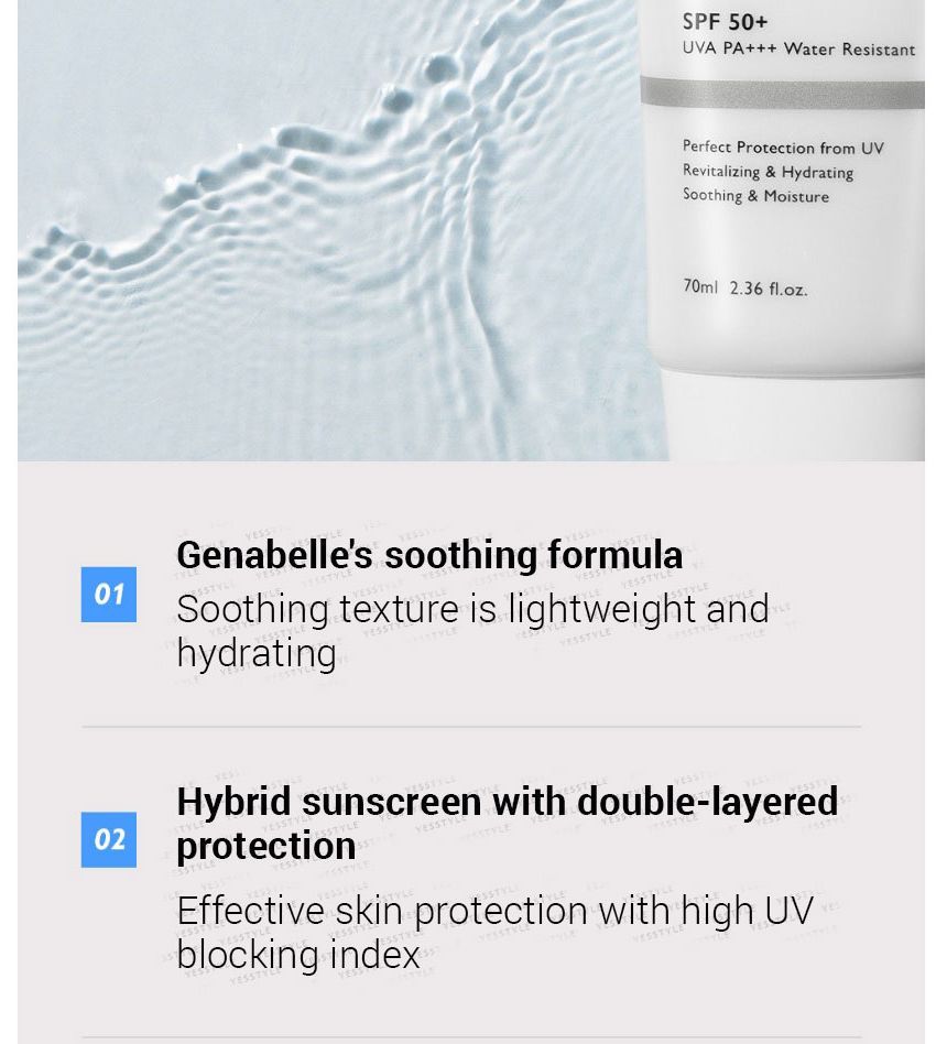Genabelle - Laserverzachtende zonnebrandcrème