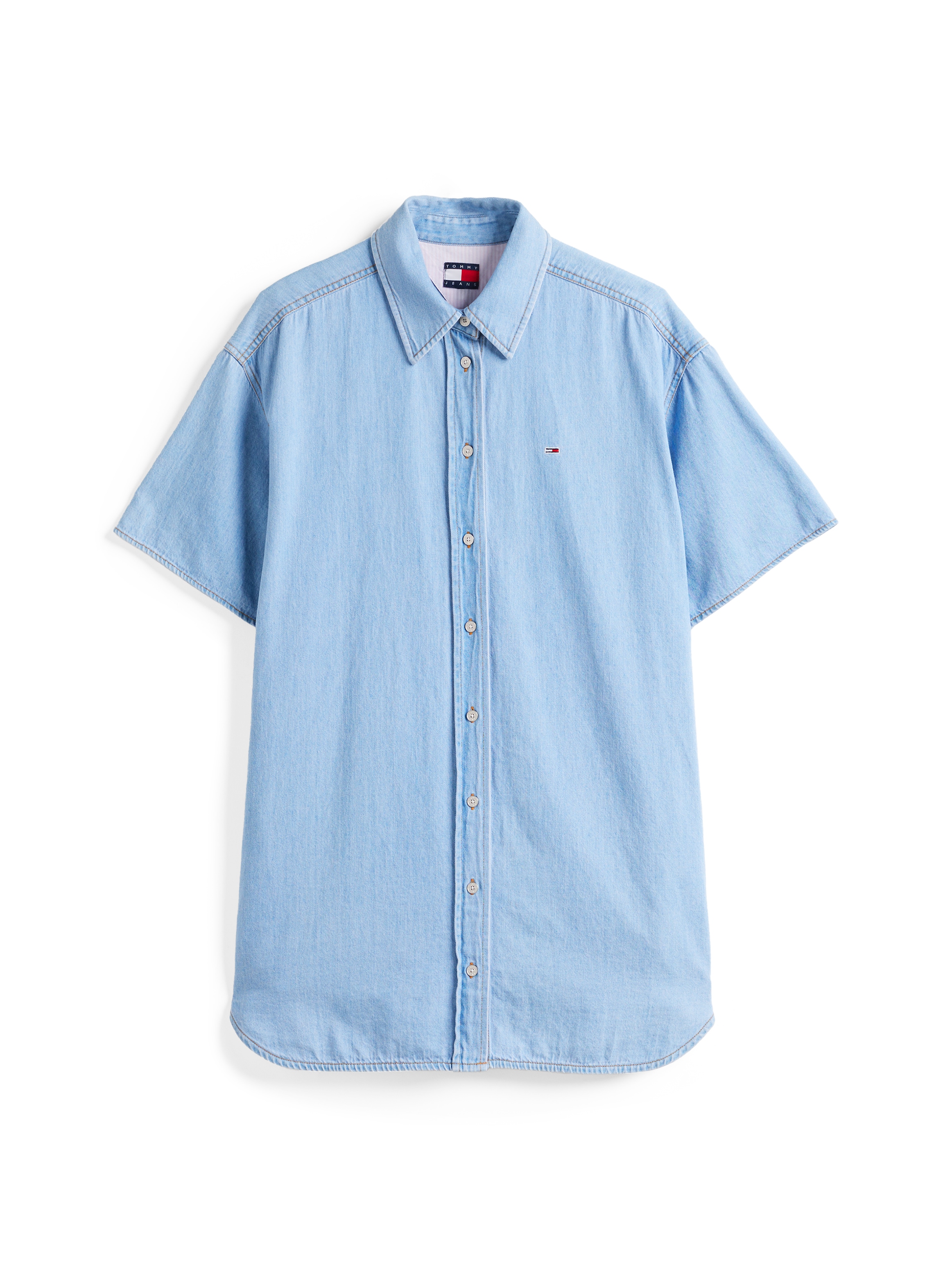 Tommy Jeans Curve Hemdblusenkleid »SS SHIRT DRESS EXT« in Grossen Grössen