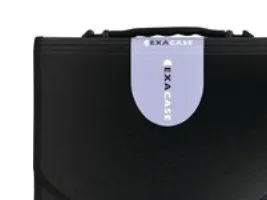 Harmonikamappe Exactive® A4 sort