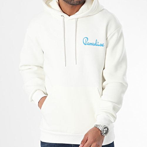 Sweat Capuche Blanc