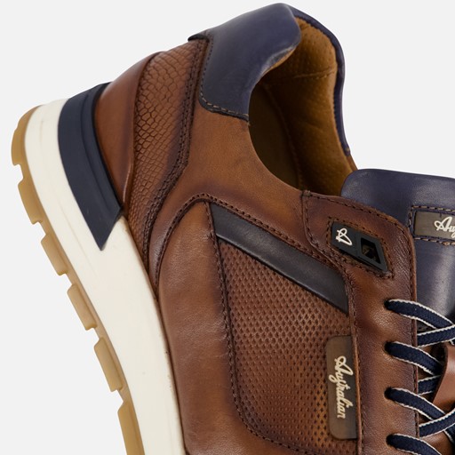 Australian Novecento Sneakers cognac Leer