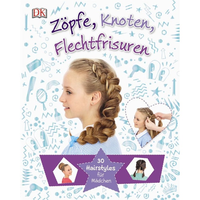 Zöpfe, Knoten, Flechtfrisuren - 30 Hairstyles für Mädchen