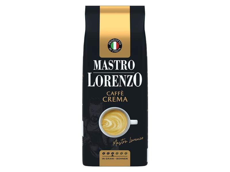 Mastro Lorenzo Kaffeebohnen Crema 1 kg Mastro Lorenzo Kaffeebohnen Crema
