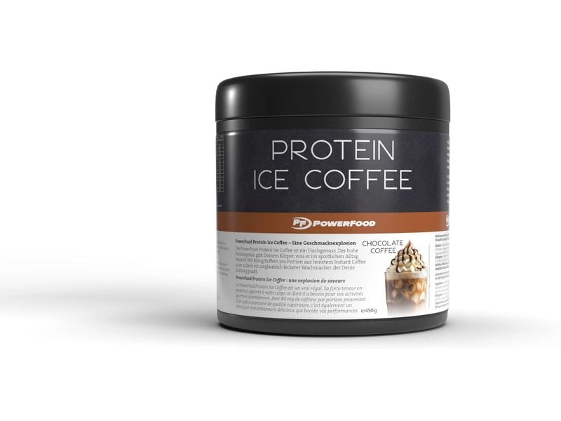 PowerFood One Protein Ice Coffee Dose 450g, Chocolate Coffe Protein Shake