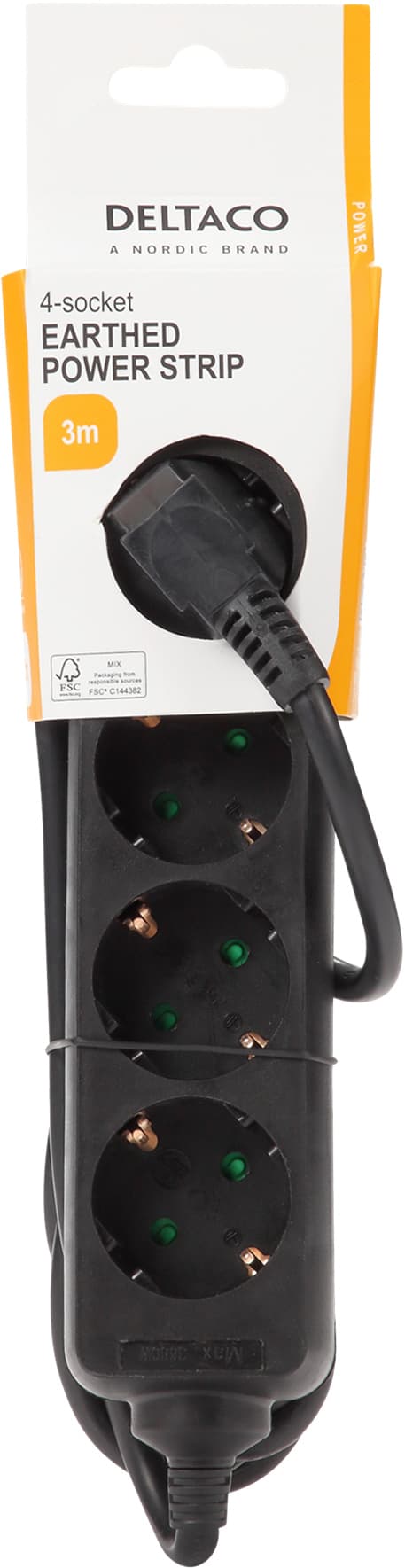 Deltaco stikdåse GT-0421