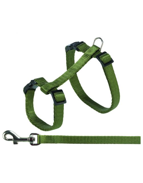 Trixie Kattentuig Met Riem 27–45 Cm\/10 Mm. 1.20 M - Kattenharnas - 27-45 cm