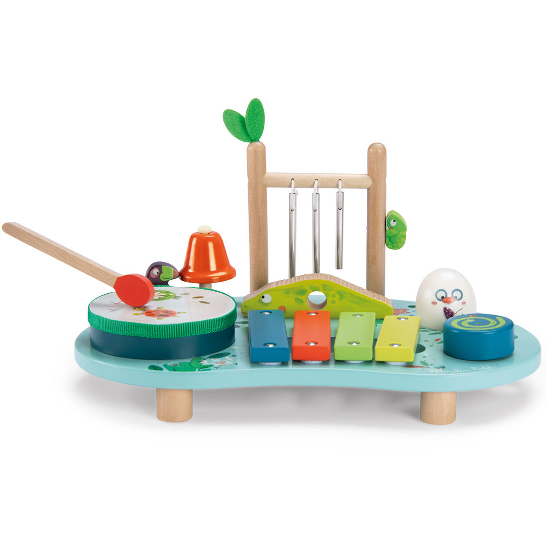 Moulin roty activiteiten muziektafel dans la jungle