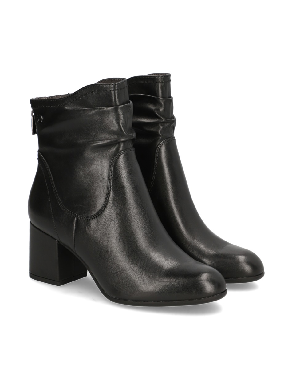 Glattleder Stiefelette