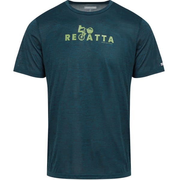 T-shirt randonnée REGATTA FINGAL VIII MOROCCAN BLUE MARL