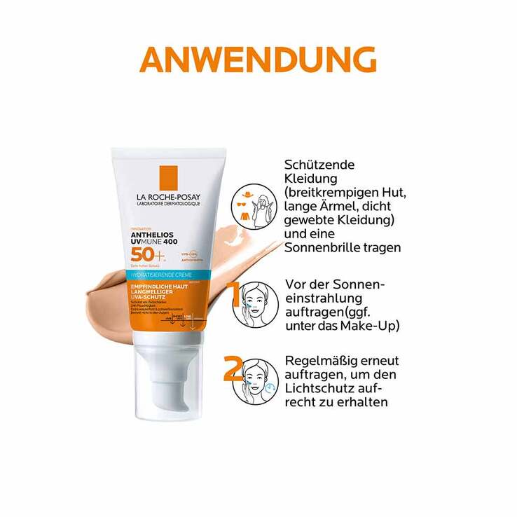 La Roche Posay Anthelios hydratisierende Creme getönt LSF 50 + , 50 ml
