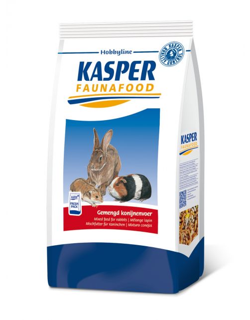 Kasper Faunafood Konijnenvoer Met Rode Wortel - Konijnenvoer - 3.5 kg Gemengd