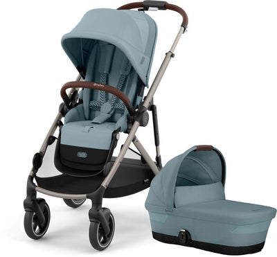 Cybex e-GAZELLE S Duovogn, Stormy Blue/Taupe