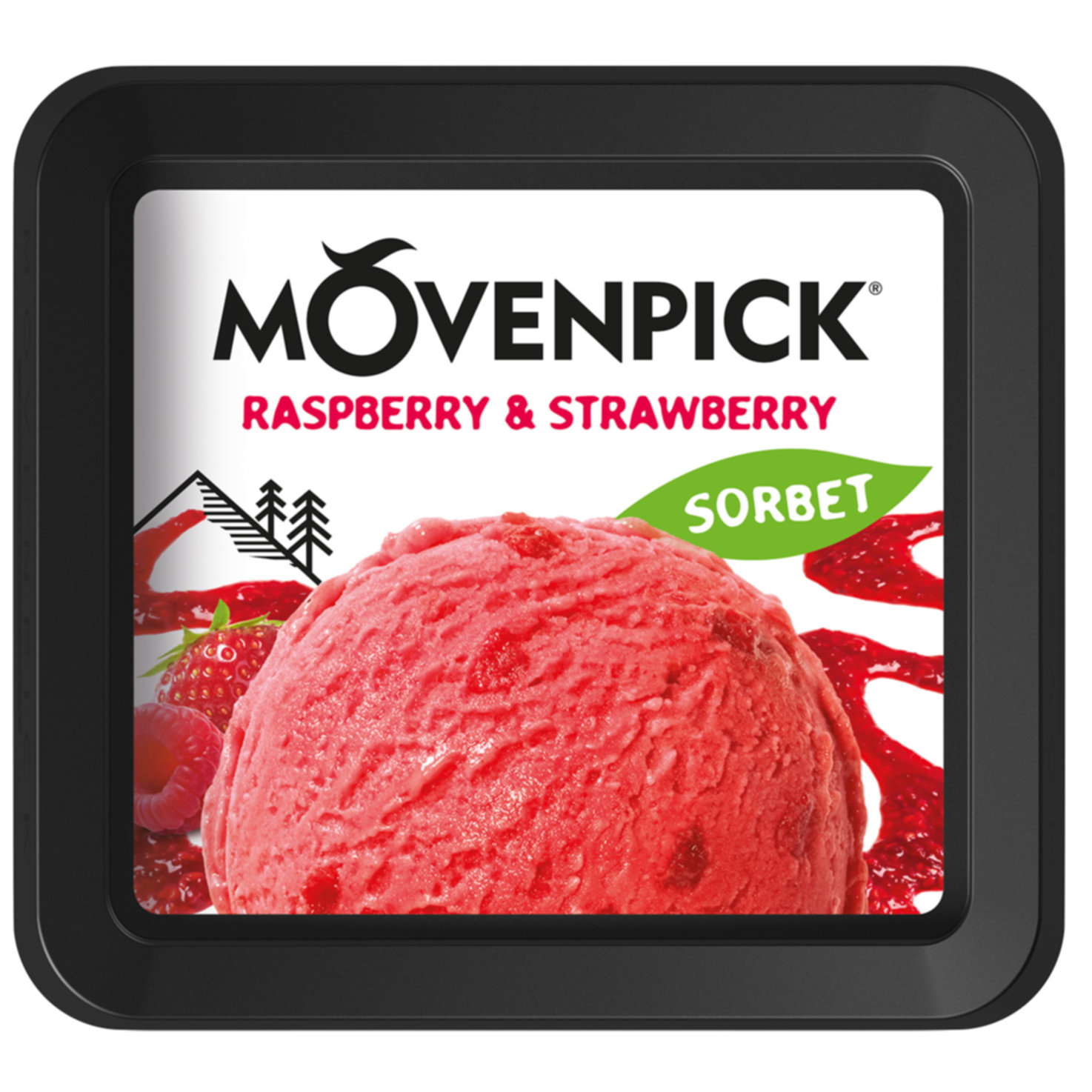 Mövenpick Sorbet Himbeer & Erdbeer