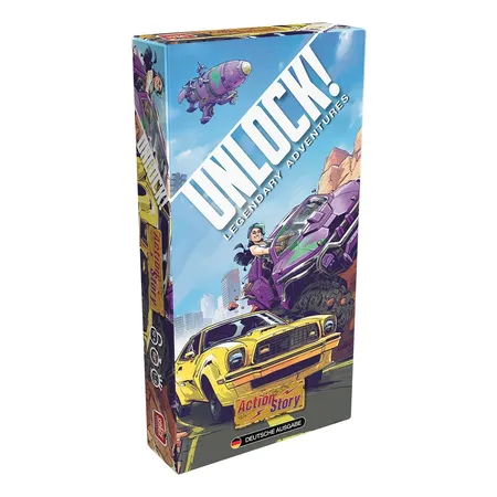 Asmodee Space Cowboys Unlock! Action Story (Einzelszenario)