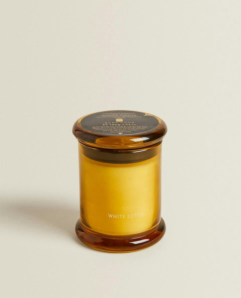 VELAS AROMÁTICAS DE LÓTUS BRANCO