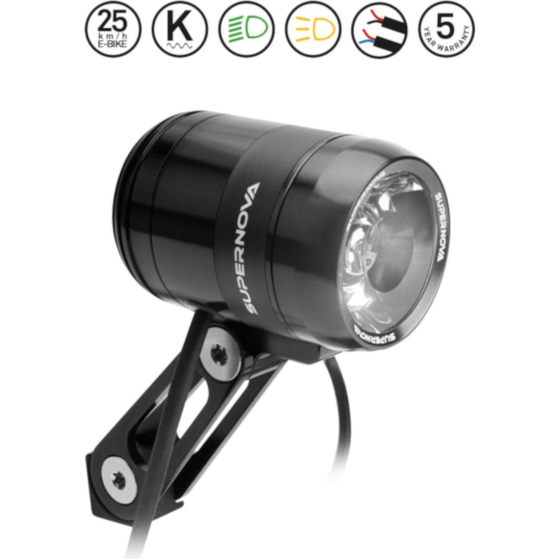 Supernova V1280 E-bike Voorlicht