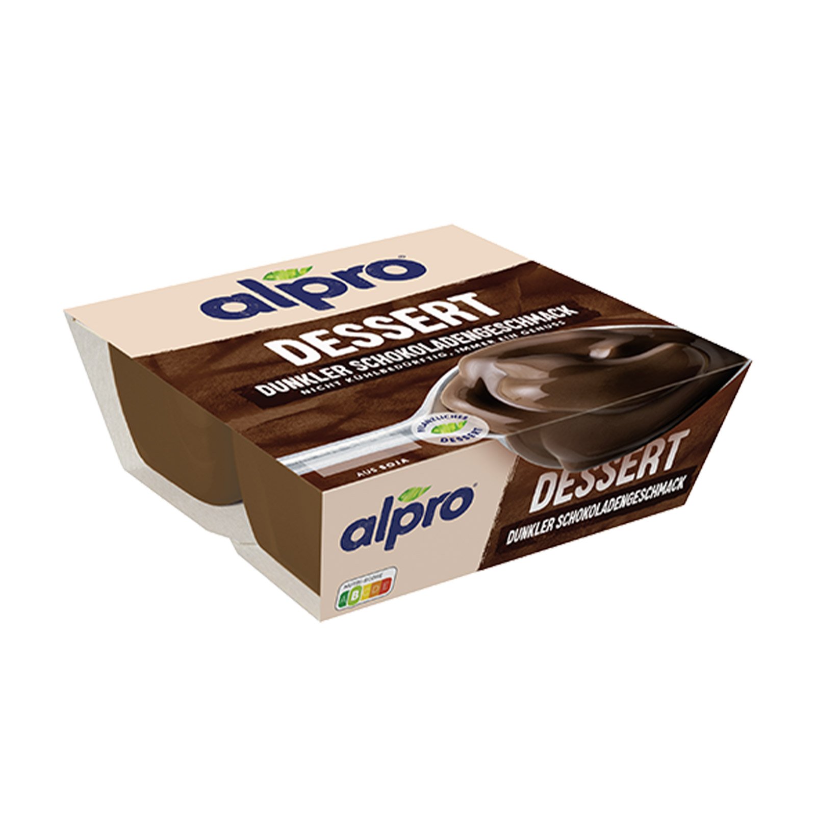 Alpro Soja Dessert Dunkle Schokolade