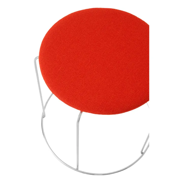 & Tradition Assise pour tabouret Wire VP11, Verner Panton | Rouge coquelicot