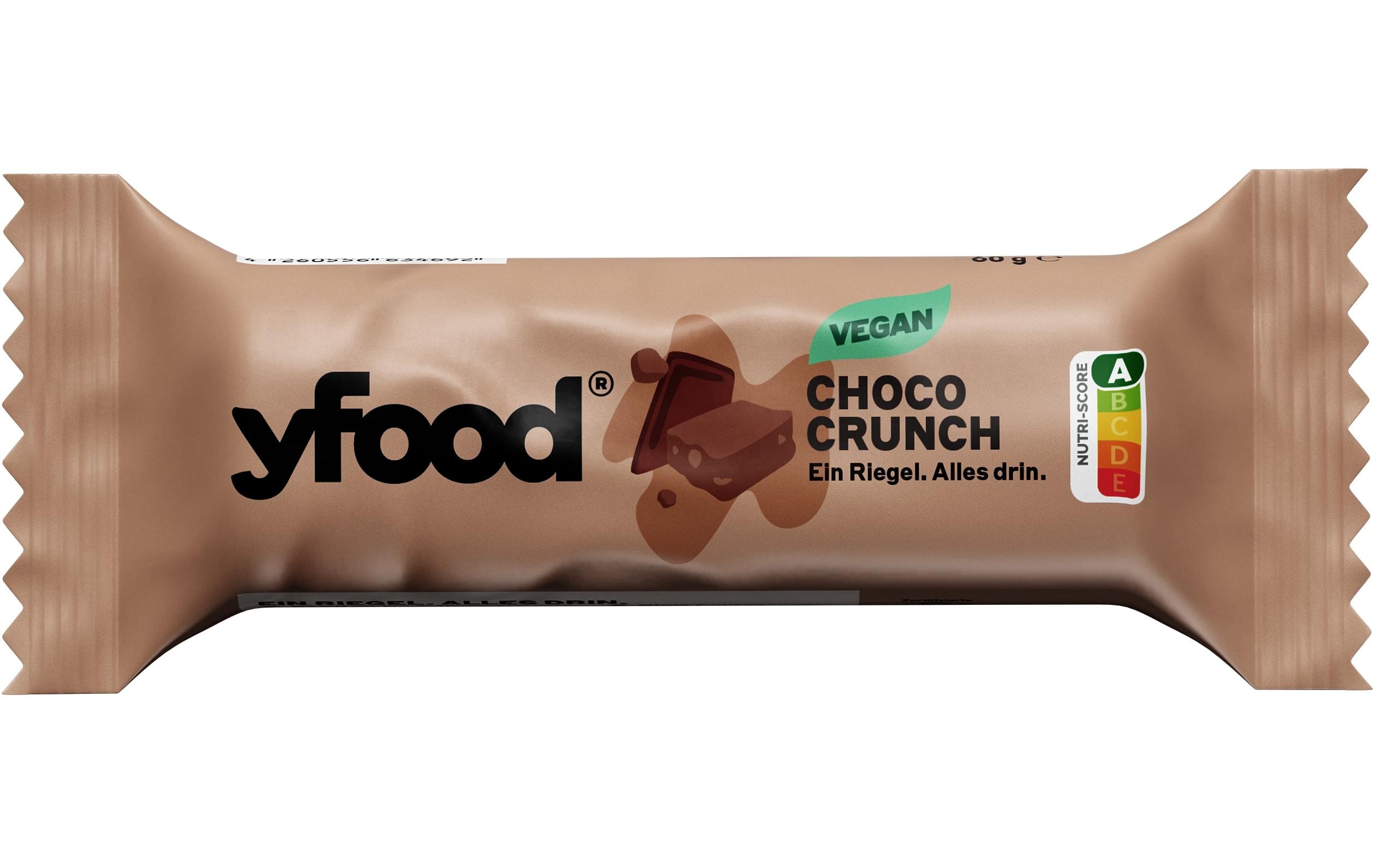Protein Riegel vegan Choco Crunch 3x 60 gVeganer Protein Riegel
