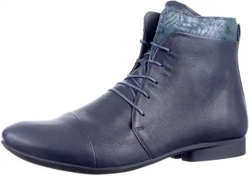 Think blauw combi 001207-8000 - maat 37 veterboot blauw combi - maat 37 Calandschoen