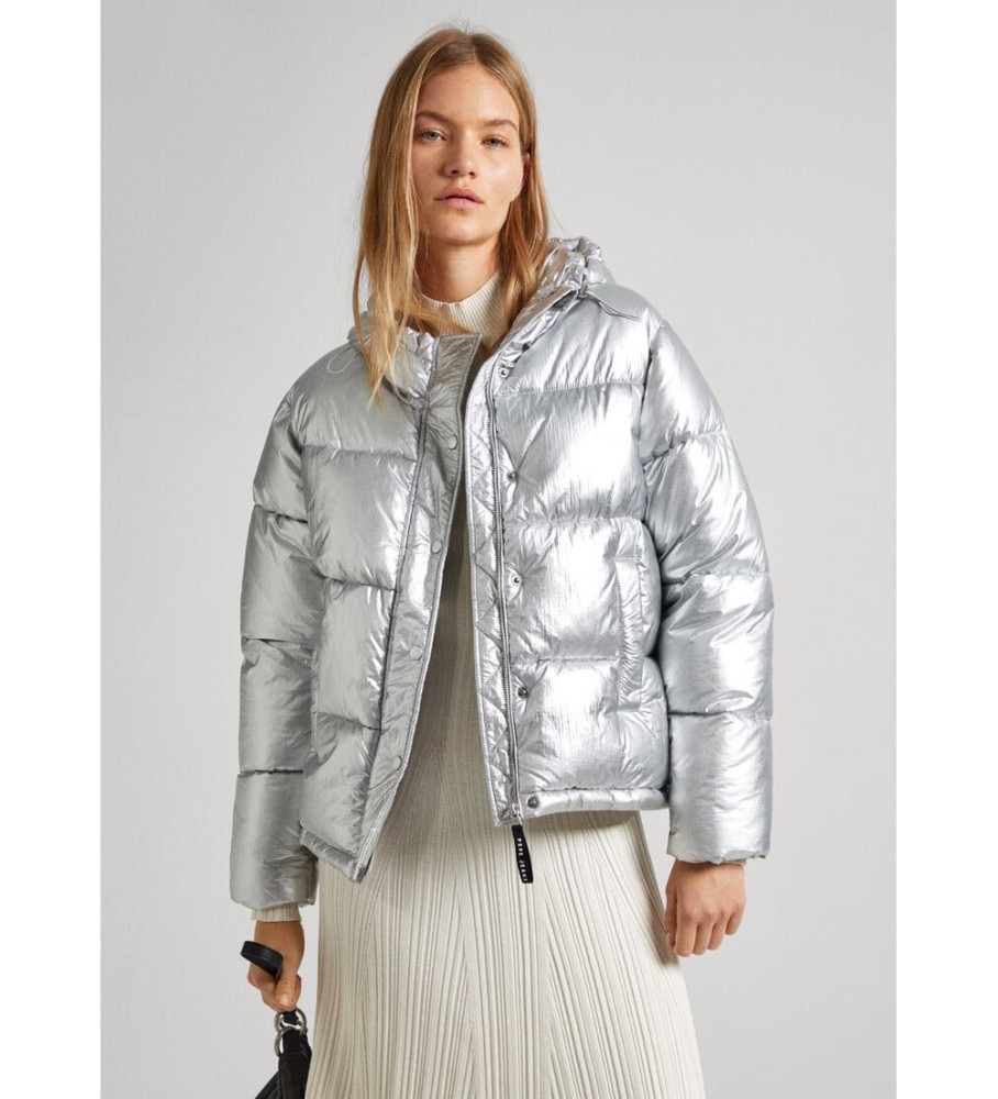 Casaco prateado Pepe Jeans Morgan