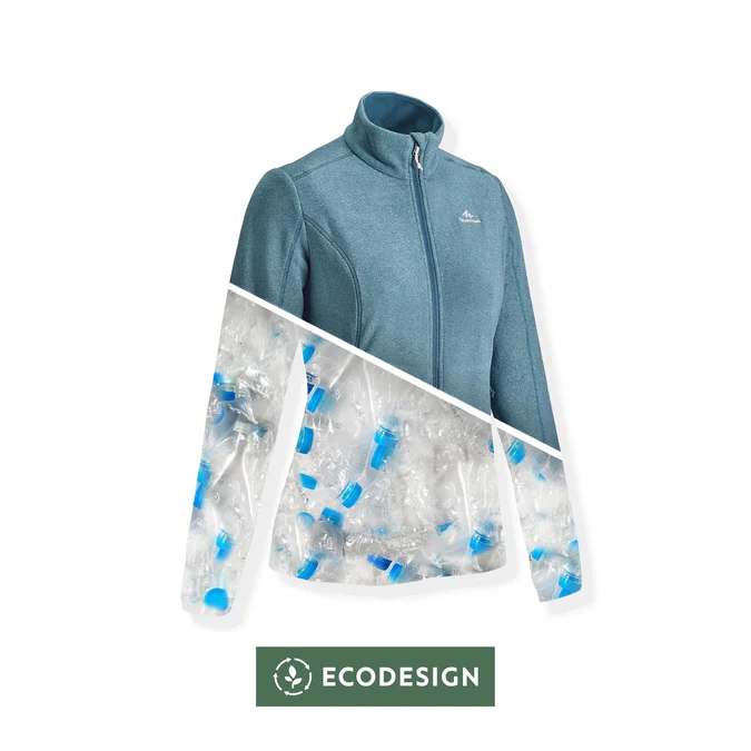Decathlon Quechua - Jaqueta Fleece Feminina Quechua MH120