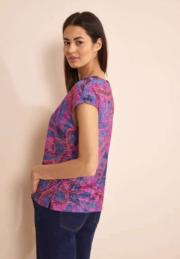 Burn Out T-Shirt - magnolia pink