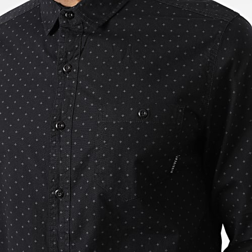 Chemise Manches Longues Leeward Noir