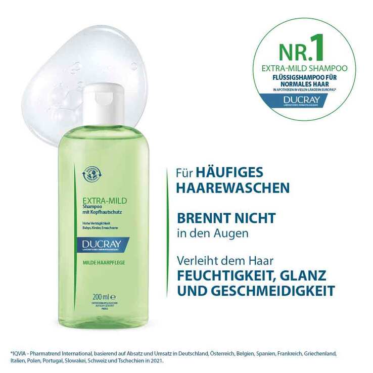 Ducray Extra Mild Shampoo , 200 ml