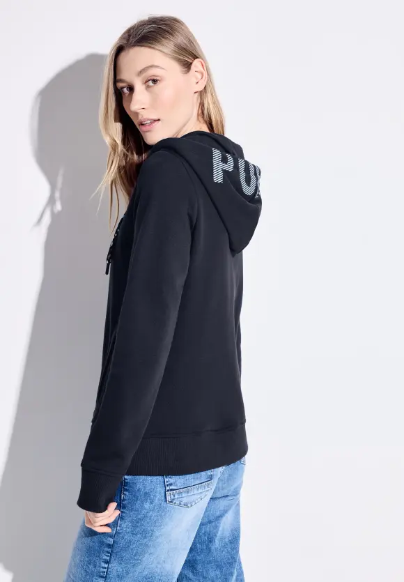 Sweatjacke mit Kapuze - universal blue