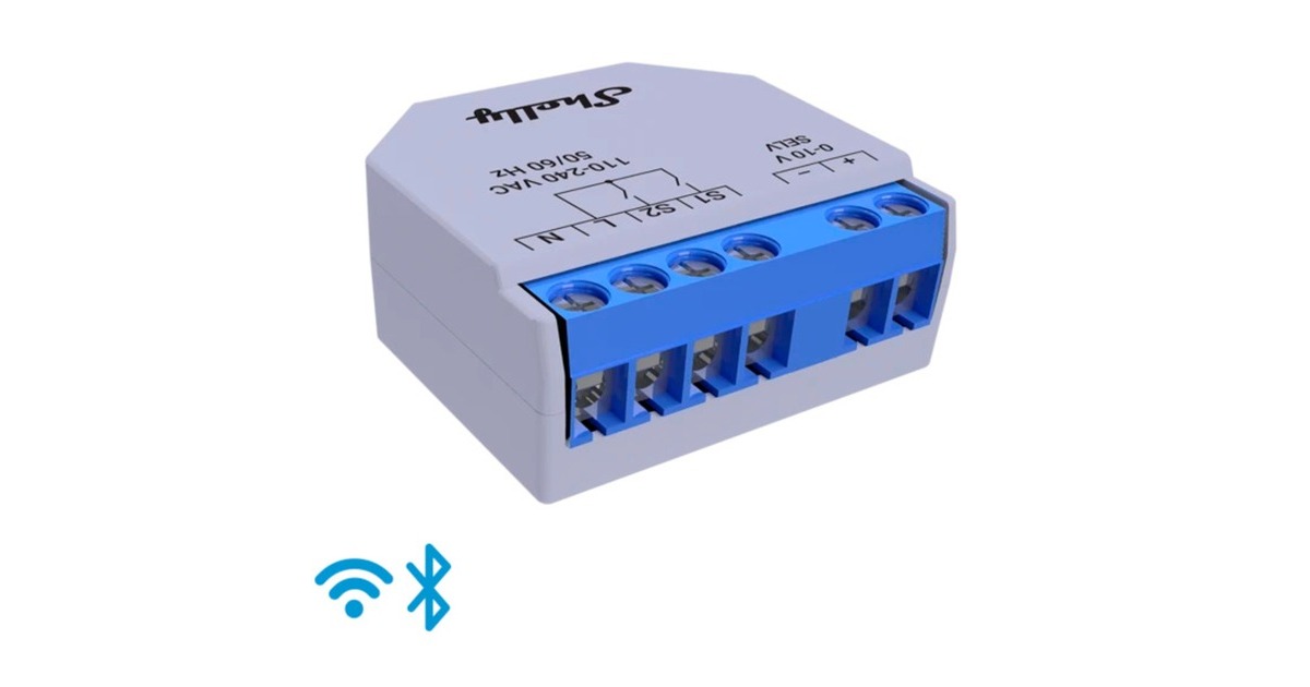 ShellyPlus Dimmer 0-10V