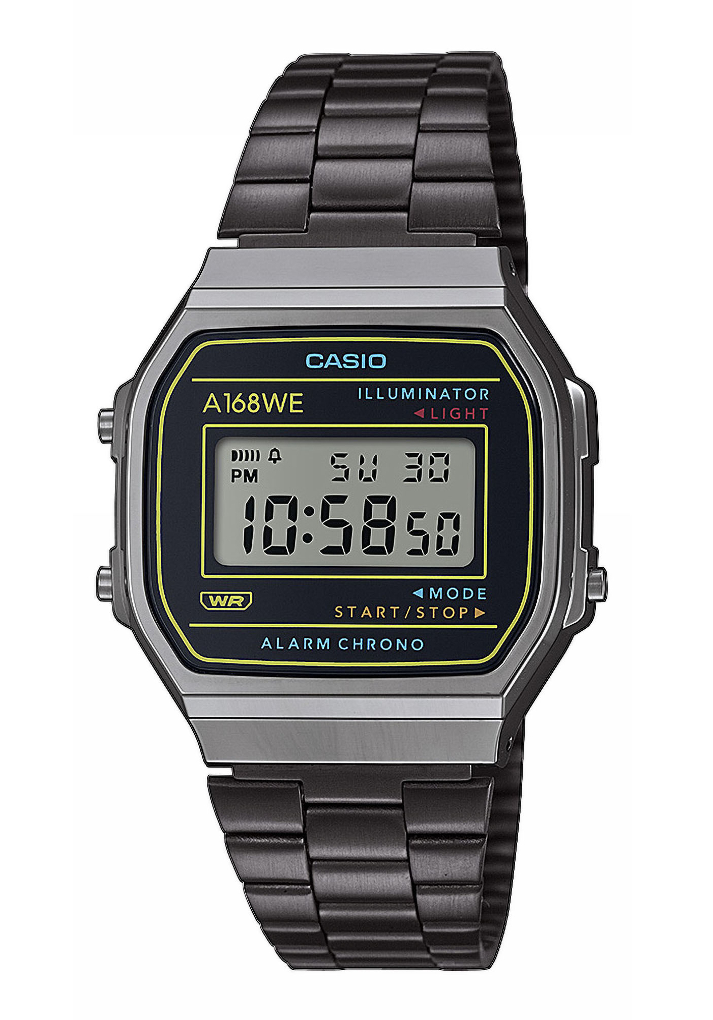 Casio Vintage Armbanduhr A168WEHB-1AEF