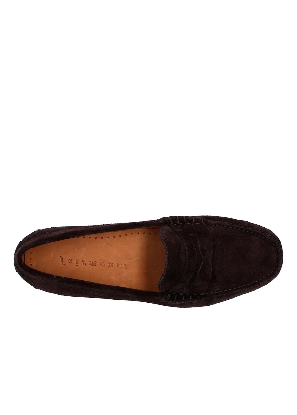 MOCASSIN RUBBER DRIVER MARRON