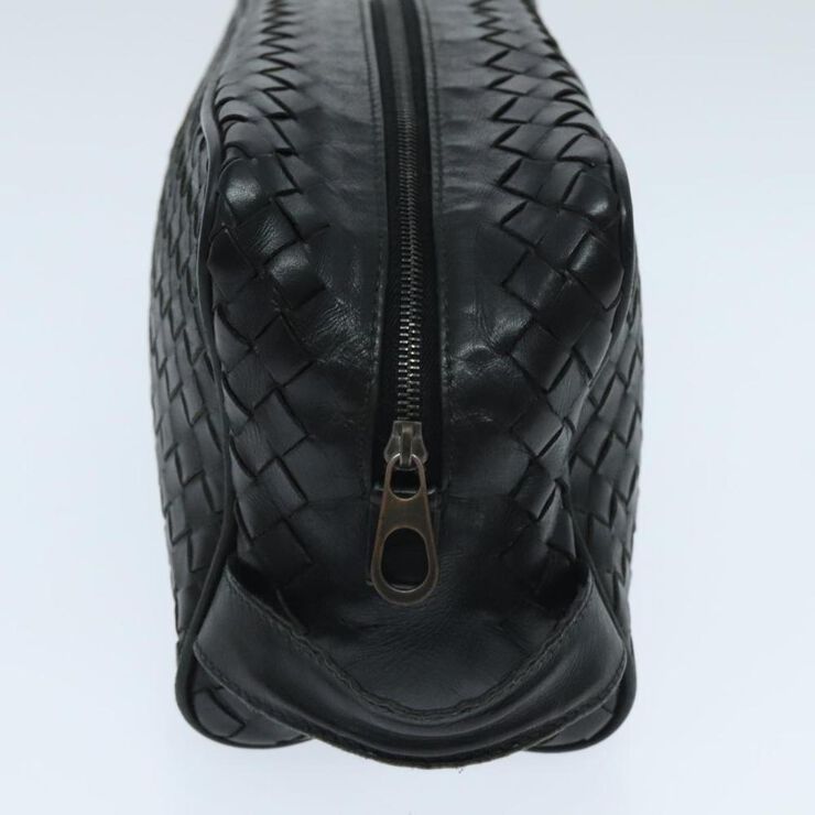 Bottega Veneta Vintage Bottega Veneta Pouch Black