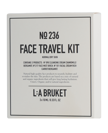 L:A BRUKET Face Care 236 Face Travel Kit 10ml-10ml-10ml