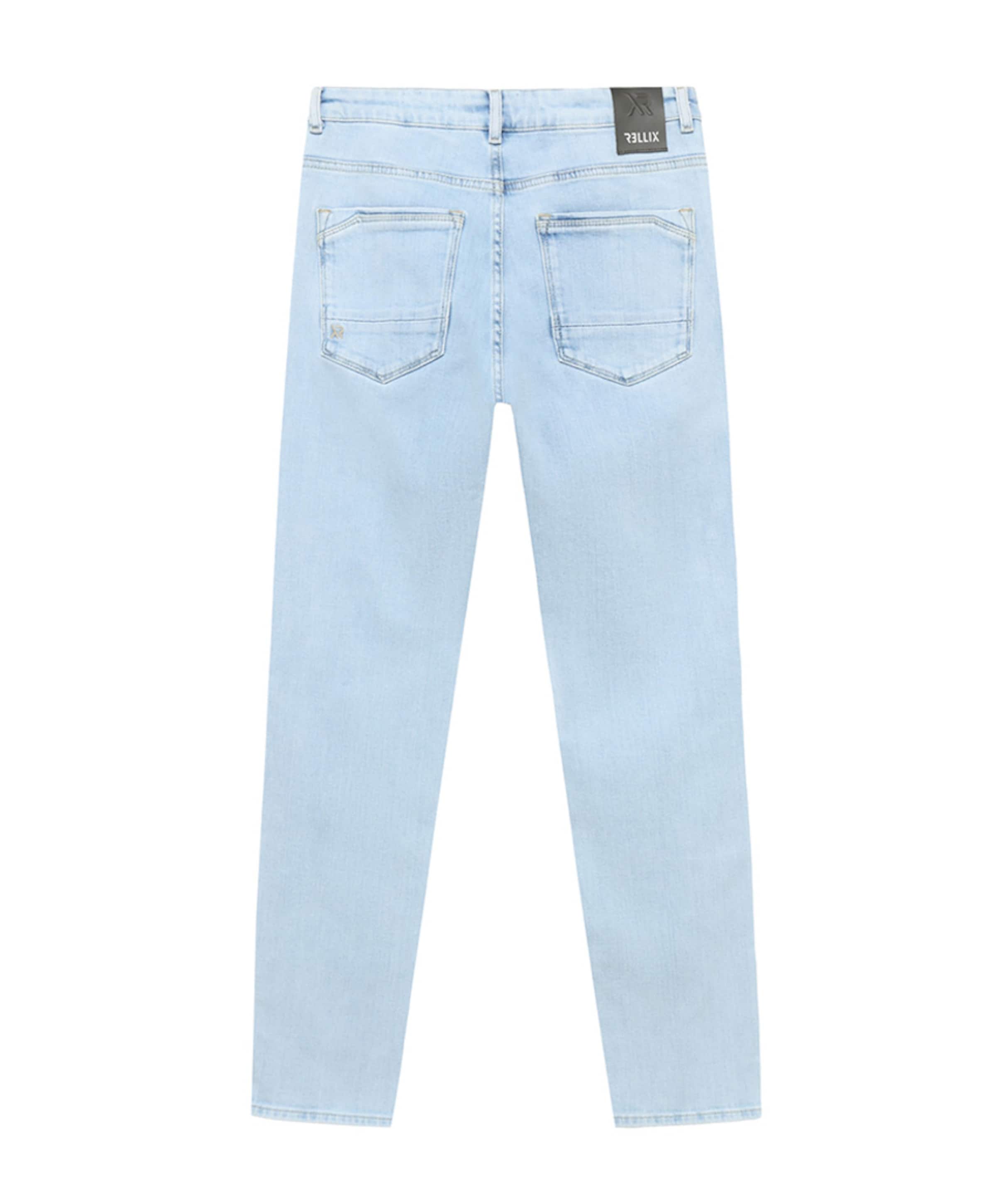 Rellix Straight Wide Fit jongens jeans blauw