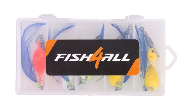 Kit Leurres Fish4All Spiral Lure Kit 7cm 3g (5 Pièces)