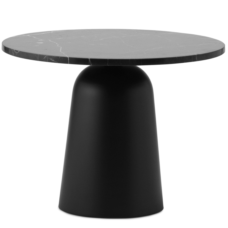 Normann Copenhagen Turn Table Marble bijzettafel black