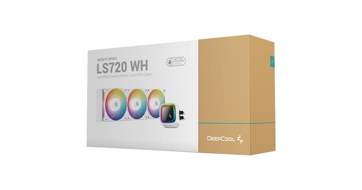 DeepCoolLS720 360mm waterkoeling  (Wit)