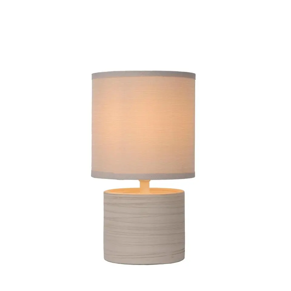 Lucide GREASBY Tafellamp - Beige