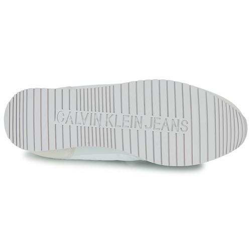 Calvin Klein Jeans - RUNNER SOCK LACEUP NY-LTH - Blanc
