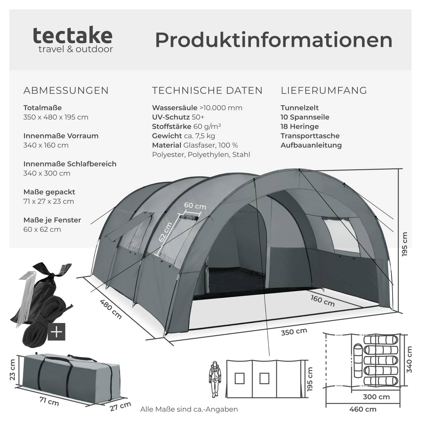 Tunnelzelt Roskilde